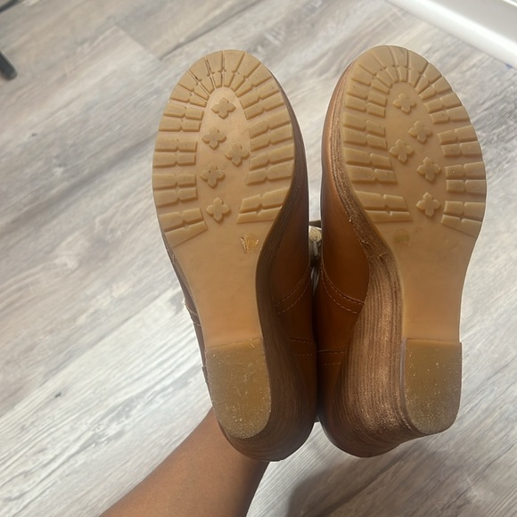 Women’s Lucky Brand Wedge Lace Up Ankle Booties size 8 - Picture 5 of 6